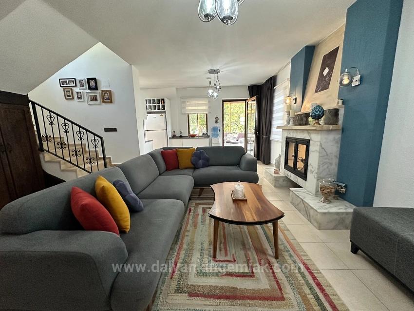 Doppelhaushälfte Mit Gemeinschaftspool Im Bezirk Dalyan Osmanağalar