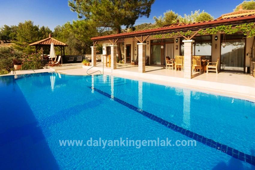 4+1-Zimmer Vip villa Zu verkaufen in Gökbel Bz. Ortaca - 8.000 m²