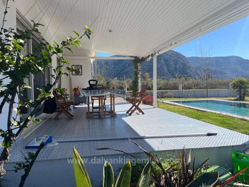 Duplex-Villa Zum Verkauf In Dalyan, Maraş, Auf Einem 5000 M2 Großen Grundstück