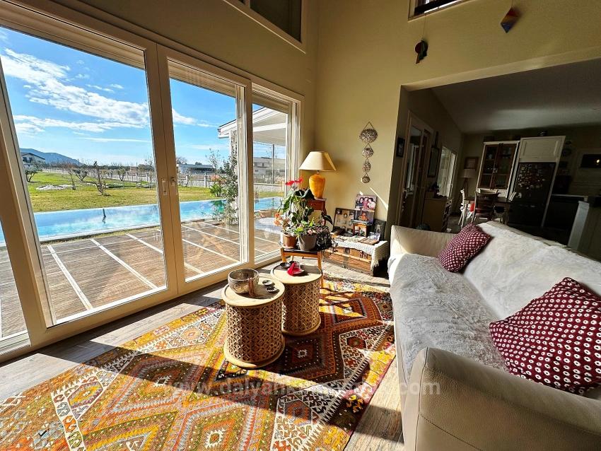 Duplex-Villa Zum Verkauf In Dalyan, Maraş, Auf Einem 5000 M2 Großen Grundstück