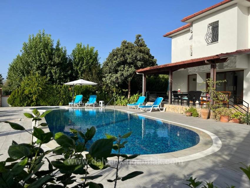 Duplex Zum Verkauf In Dalyan Okçular Auf Einem 1000 M2 Großen Grundstück