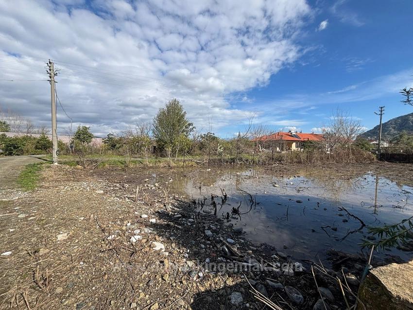 Eckgrundstück Mit Wohnzone Zum Verkauf In Muğla Dalyan Arıkbaşı