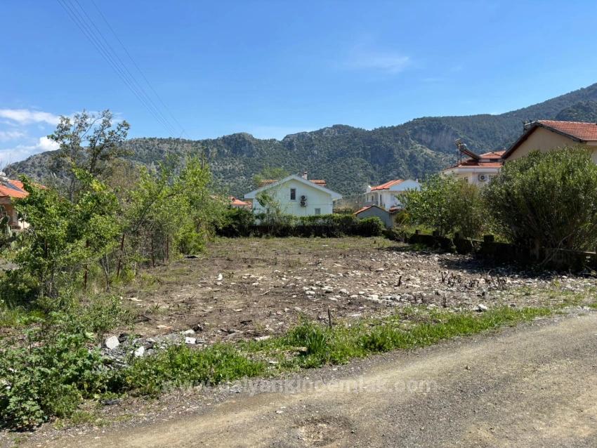Eckgrundstück Mit Wohnzone Zum Verkauf In Muğla Dalyan Arıkbaşı