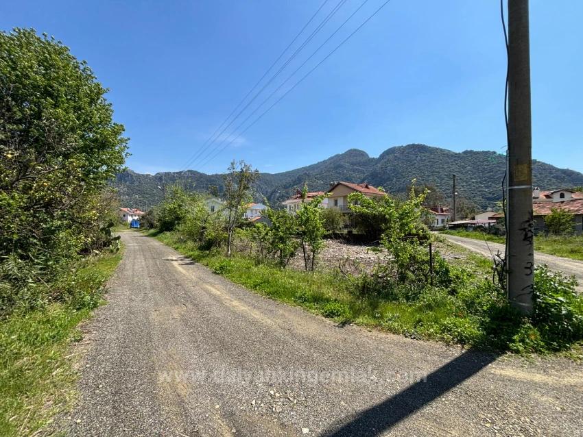 Eckgrundstück Mit Wohnzone Zum Verkauf In Muğla Dalyan Arıkbaşı