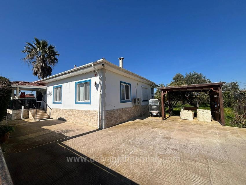 Privater Bungalow Zum Verkauf In Ortaca Okçular, Gelegen In Einem 459 M² Großen Garten!