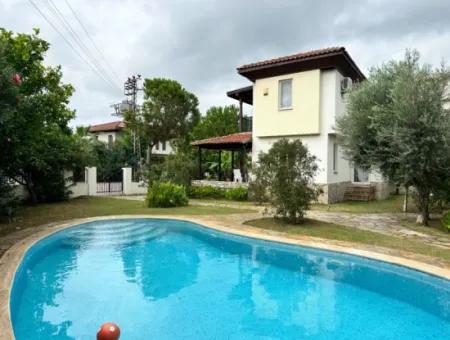 Detached Villa With Shared Pool And Lush Gardens In The Gülpınar Area Of Dalyan
