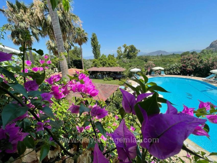 Dalyan's Hidden Paradise: Luxury Garden Guesthouse Boutique Hotel For Investment