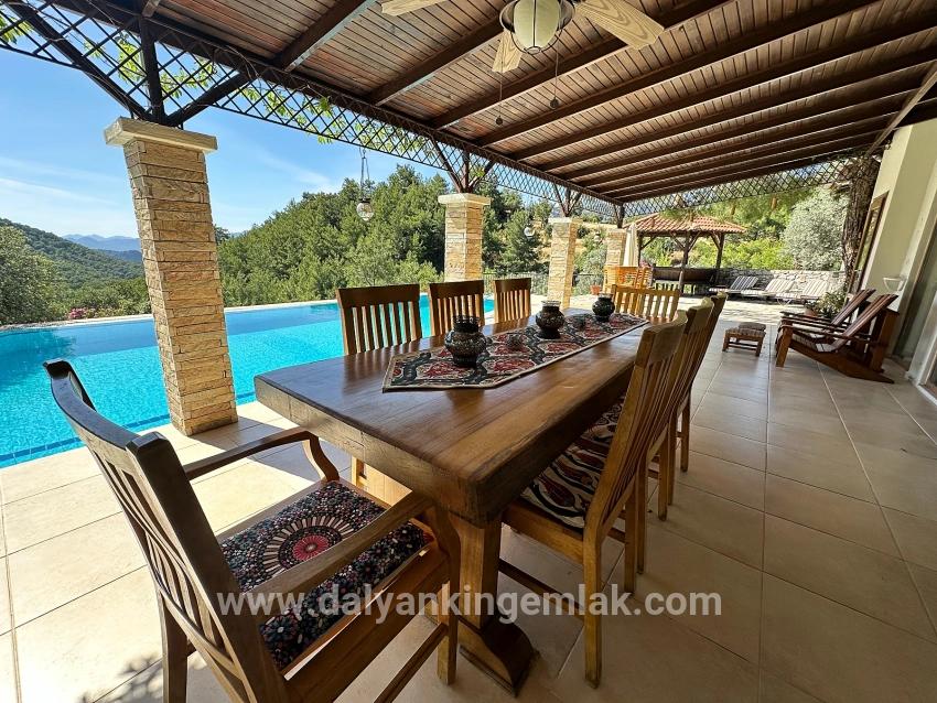 4+1 Bedroom Vip villa For sale in Gökbel Nbh. Ortaca - 8.000 m²