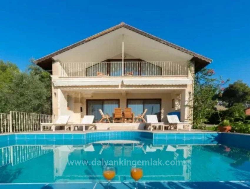 Villa For Sale In Dalyan Gökbel With View Of Iztuzu Beach
