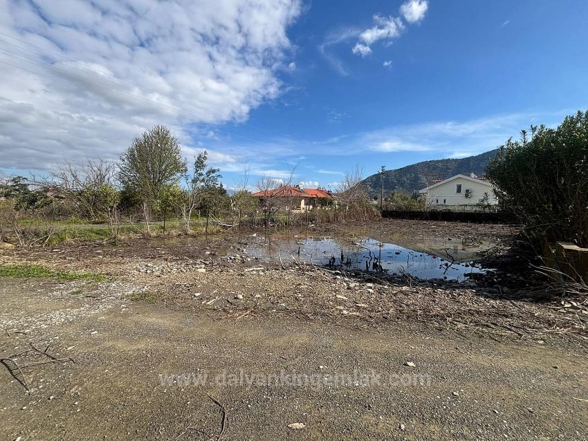 Corner Plot With Residential Zone For Sale In Muğla Dalyan Arıkbaşı
