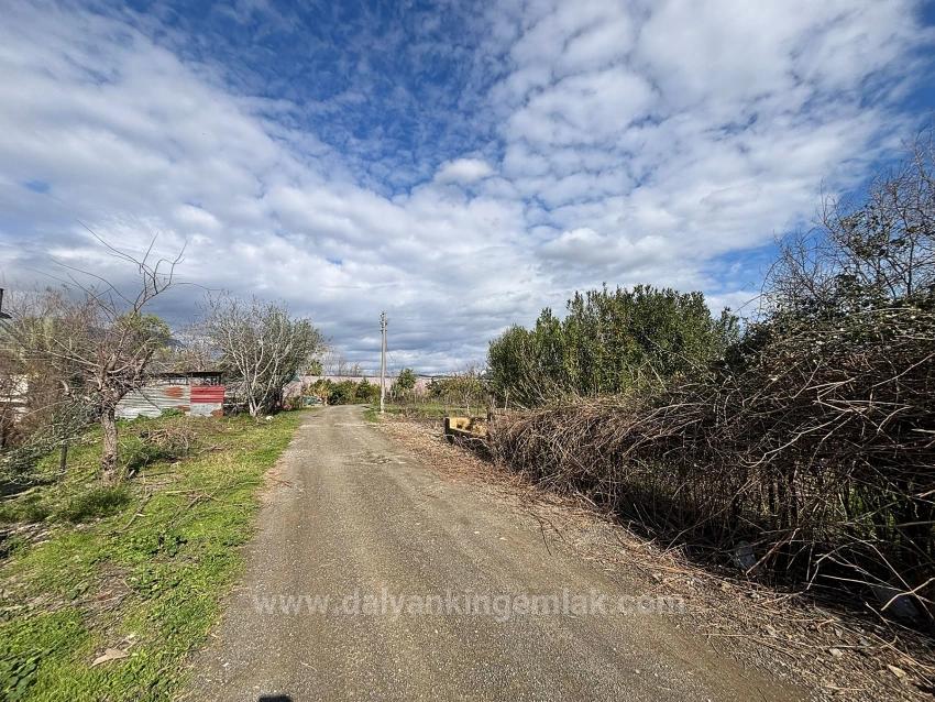 Corner Plot With Residential Zone For Sale In Muğla Dalyan Arıkbaşı