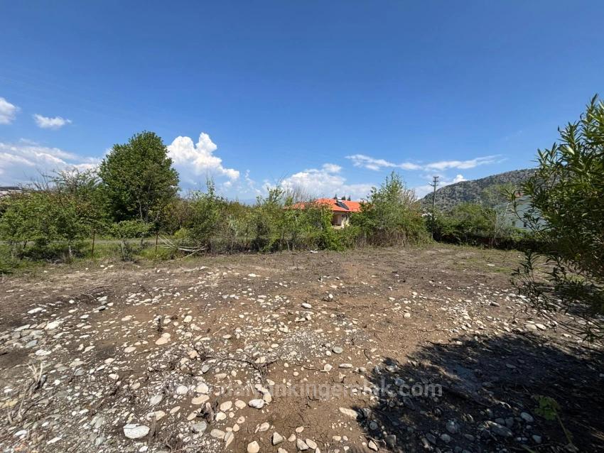 Corner Plot With Residential Zone For Sale In Muğla Dalyan Arıkbaşı
