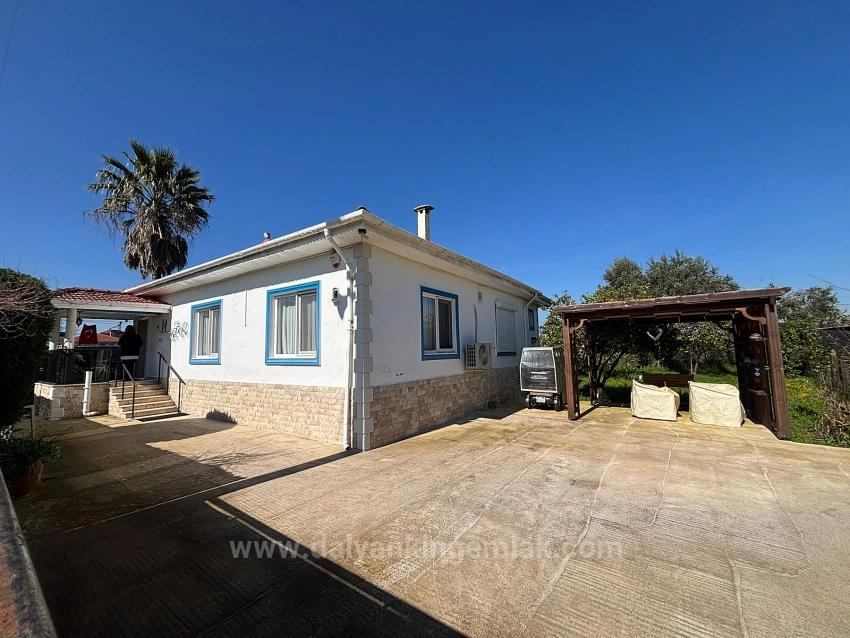 Bungalow For Sale In Okçular With A 459 M² Garden!