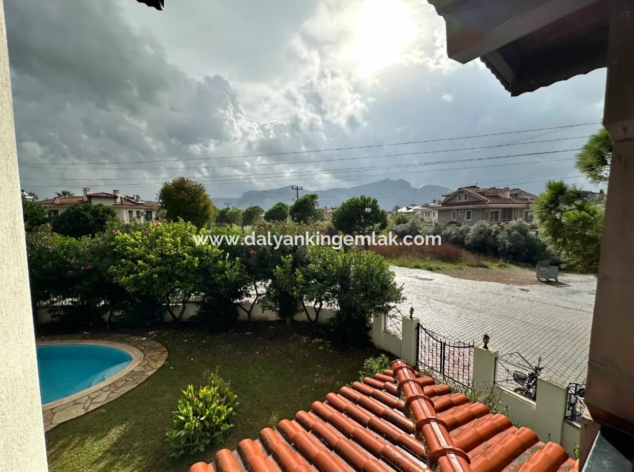 Detached Villa With Shared Pool And Lush Gardens In The Gülpınar Area Of Dalyan