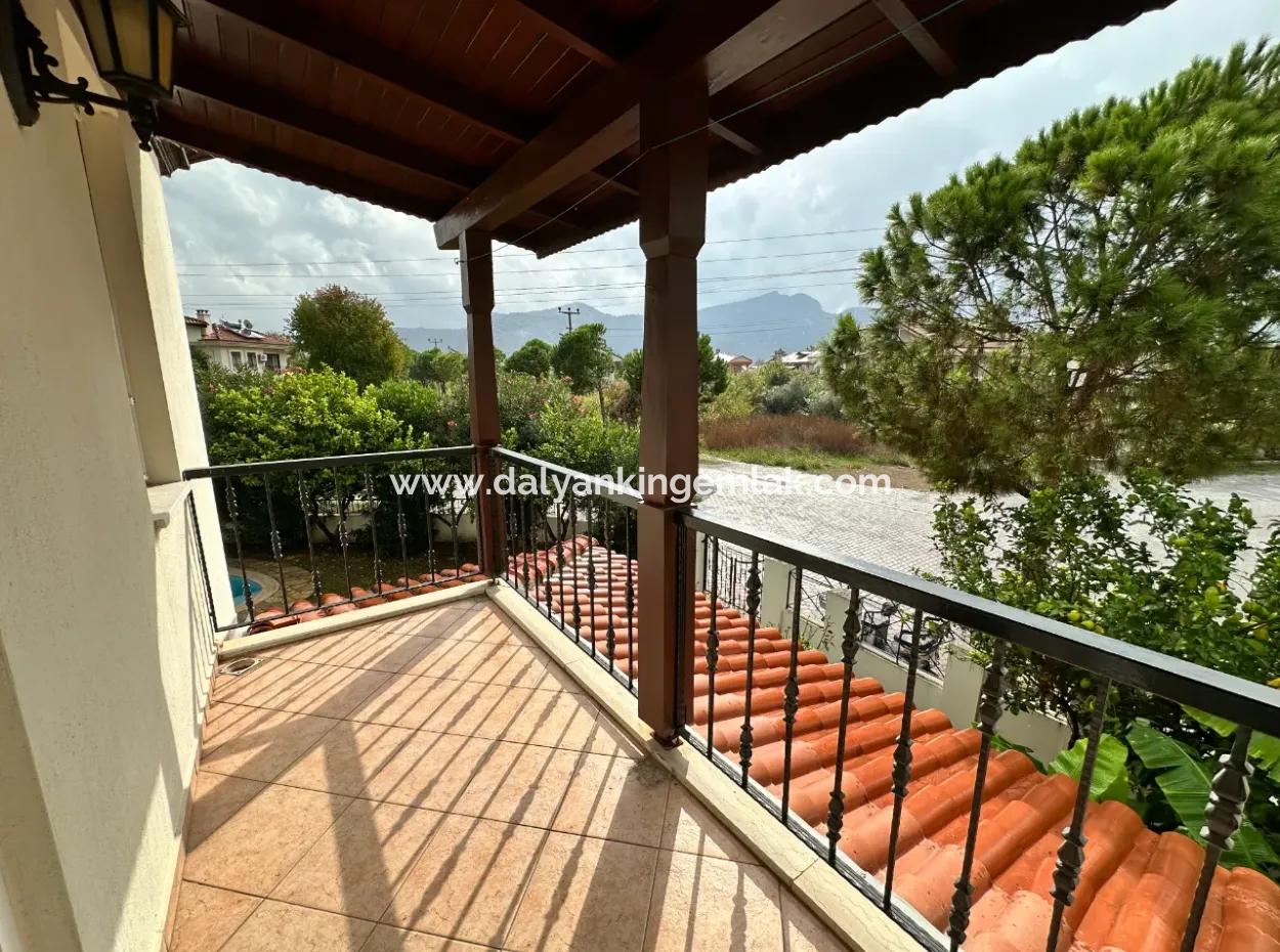 Detached Villa With Shared Pool And Lush Gardens In The Gülpınar Area Of Dalyan