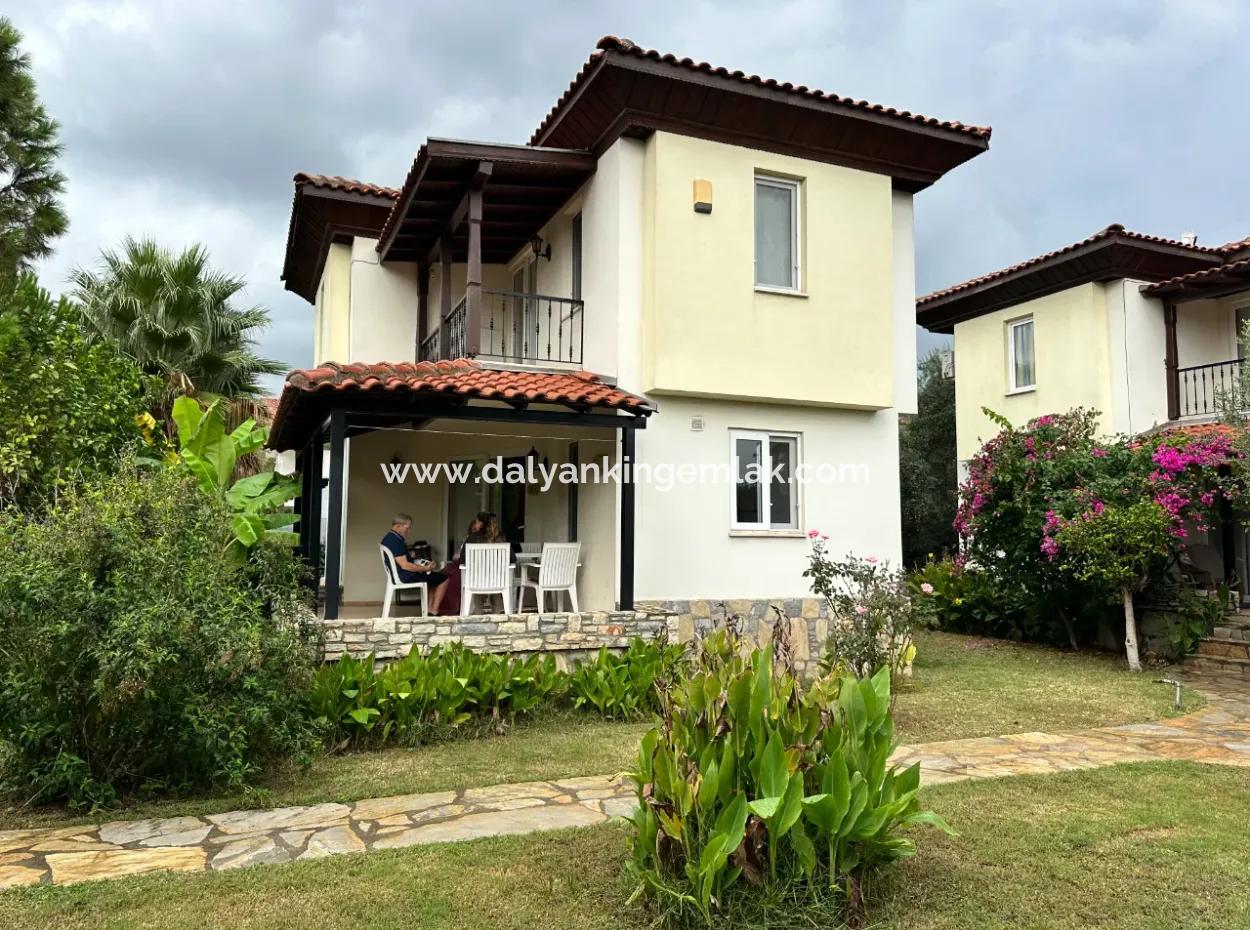 Detached Villa With Shared Pool And Lush Gardens In The Gülpınar Area Of Dalyan