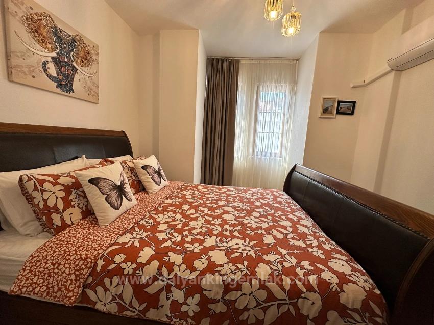 Двухквартирный Дом С Общим Бассейном В Районе Далян-Османагалар