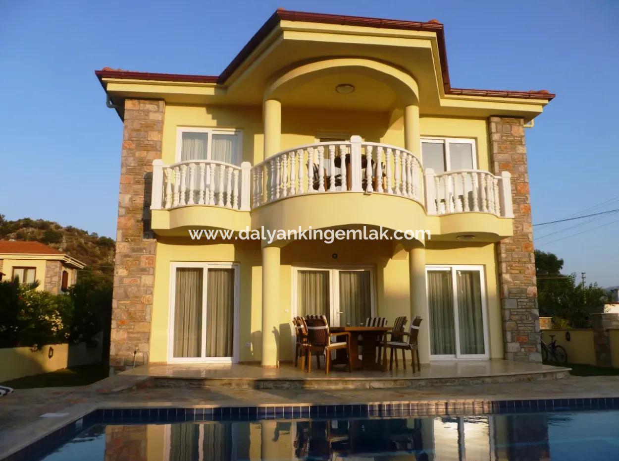 Dalyan Kral Mezarları Manzaralı Satılık Villa