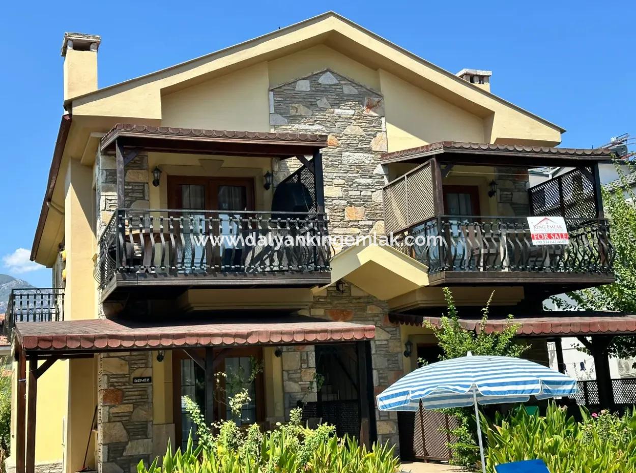 Dalyan Merkezde Satılık Site İçerisinde Apart Daire