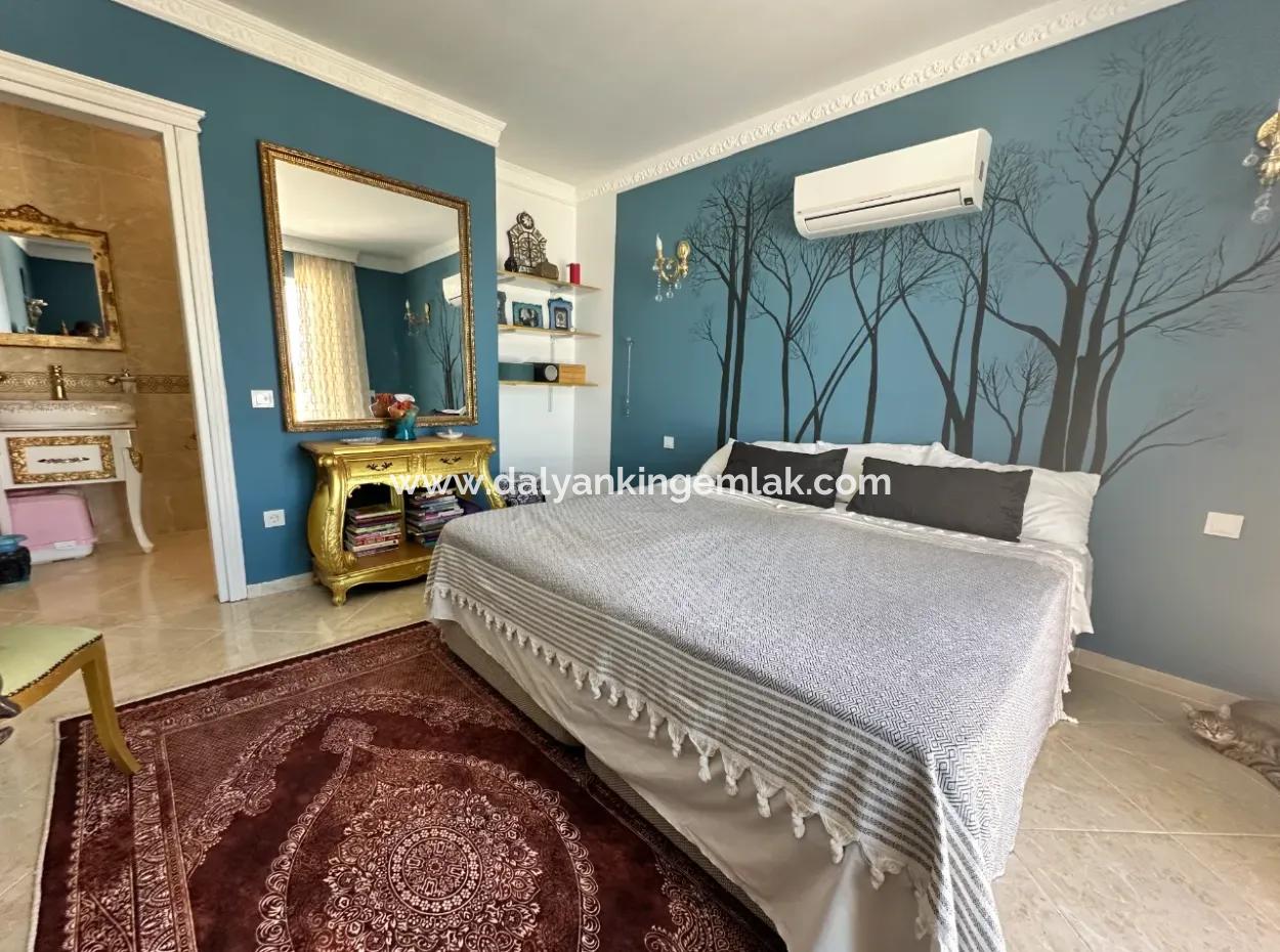 Dalyan Gökbel De Full İztuzu Plajı Ve Deniz Manzaralı Satılık Villa