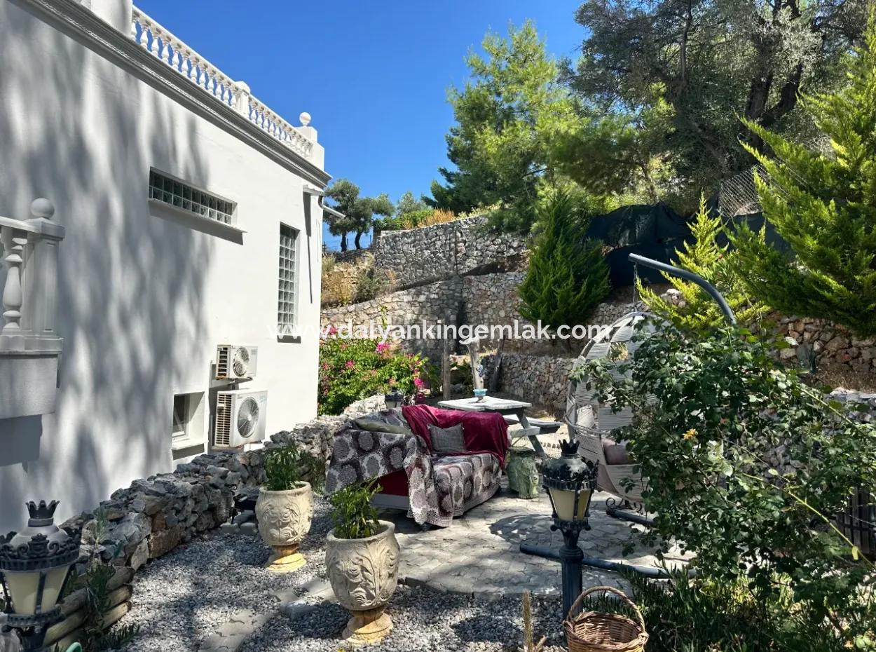 Dalyan Gökbel De Full İztuzu Plajı Ve Deniz Manzaralı Satılık Villa