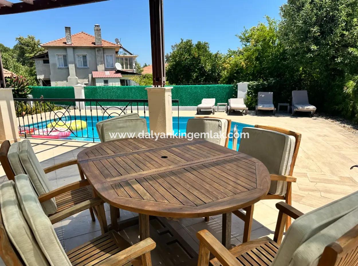 Dalyan Marmarlı Da Kiralık Villa