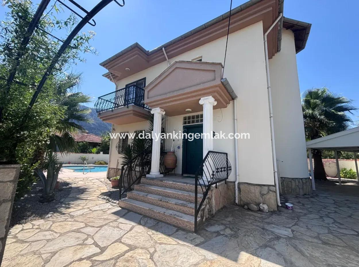 Dalyan Okçular Marmarlı Da Satılık Villa