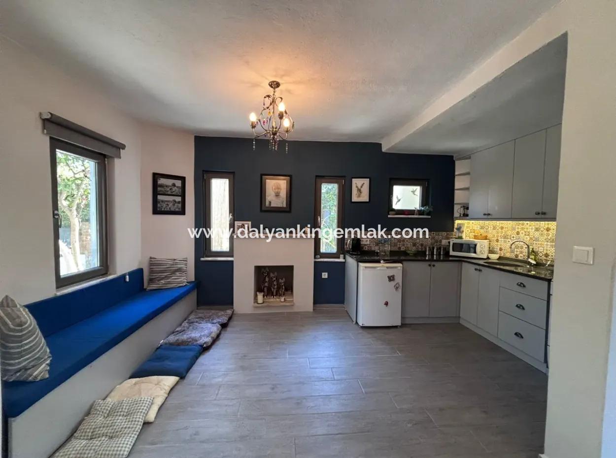 Dalyan Merkezde Satılık Bahçe Dubleksi