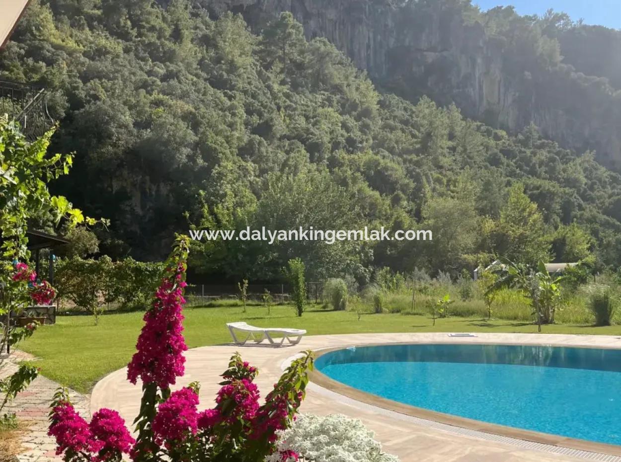 Dalyan Okçular Da Satılık Dubleks Villa