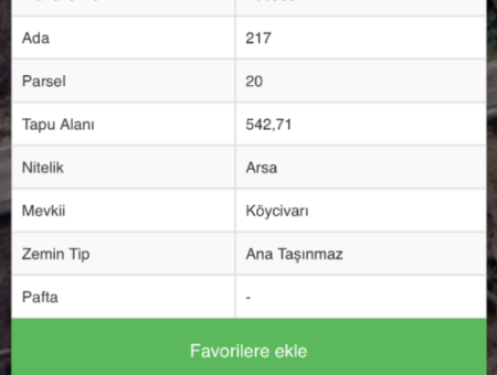 Balıkesir Balya Satılık Arsa