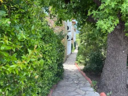 Dalyan Merkezde Ortak Havuzlu Eşyalı Triplex Villa